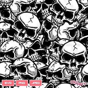 Skull Art | skull svg gothic svg skull wrap svg skull drawing skulls pattern skull pattern vector file skull png digital skull cricut