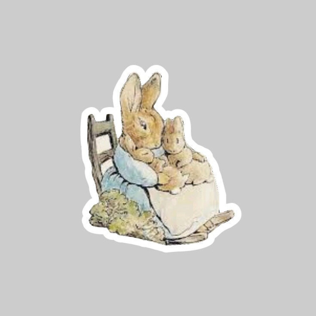 Peter Rabbit Sticker/ Peter Rabbit Wall Decal/ Peter Rabbit Etsy