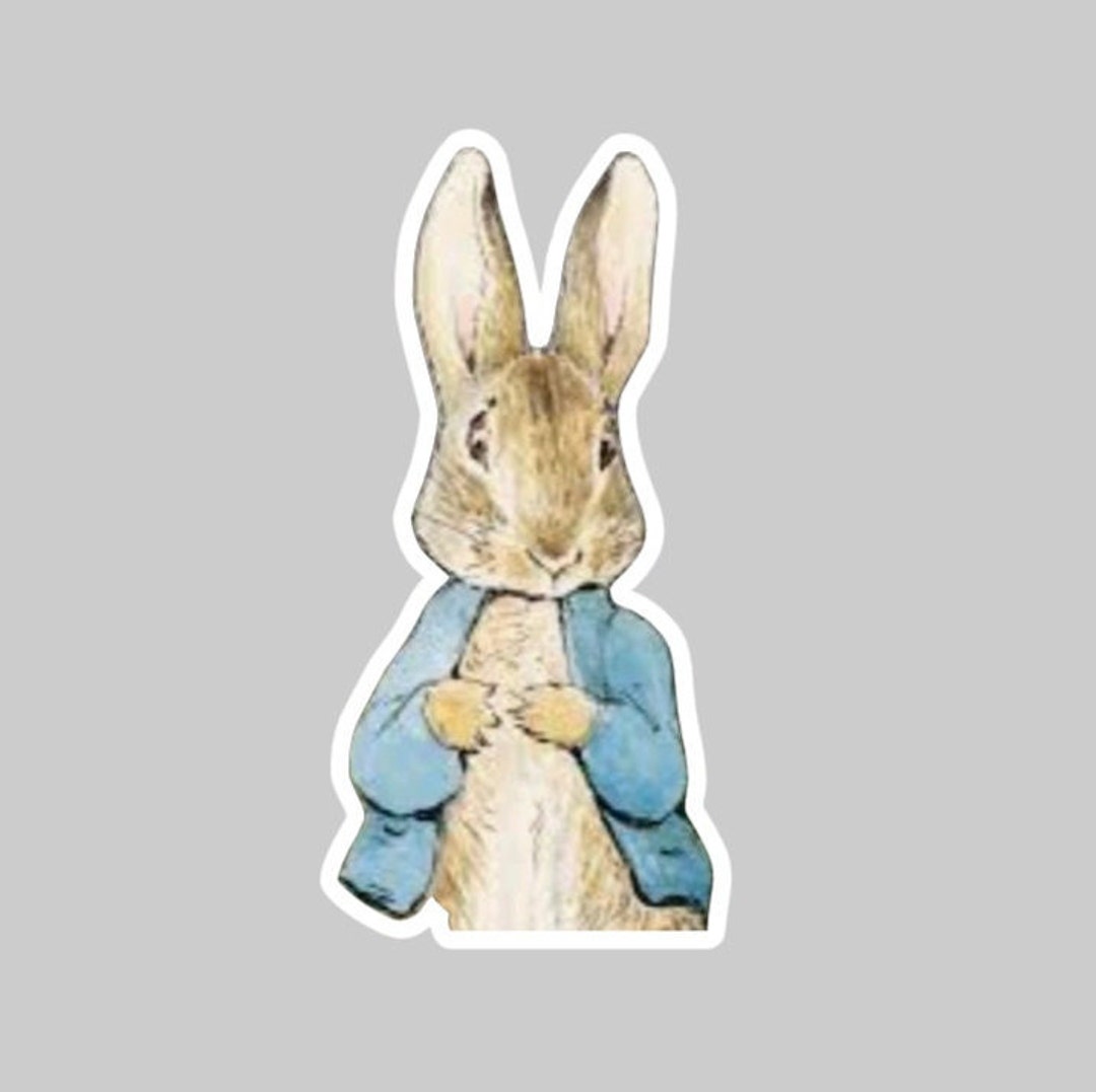 Peter Rabbit Sticker/ Peter Rabbit Wall Decal/ Classic Peter Etsy