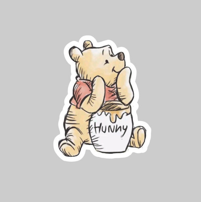 Winnie the Pooh Sticker/ Winnie the Pooh Wall Decal/ Pooh Sticker/ Pooh