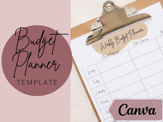 Budget Planner Template/ Budget Printable / Monthly Budget - Etsy