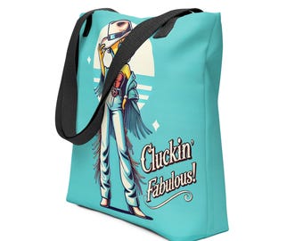 Bolso de mano inspirado en el personaje femenino de Tweety Bird / Bolso de mano duradero de Tweety Bird como regalo / Bolso exclusivo de Tweety Bird con vaquera / Regalo para amantes de Tweety