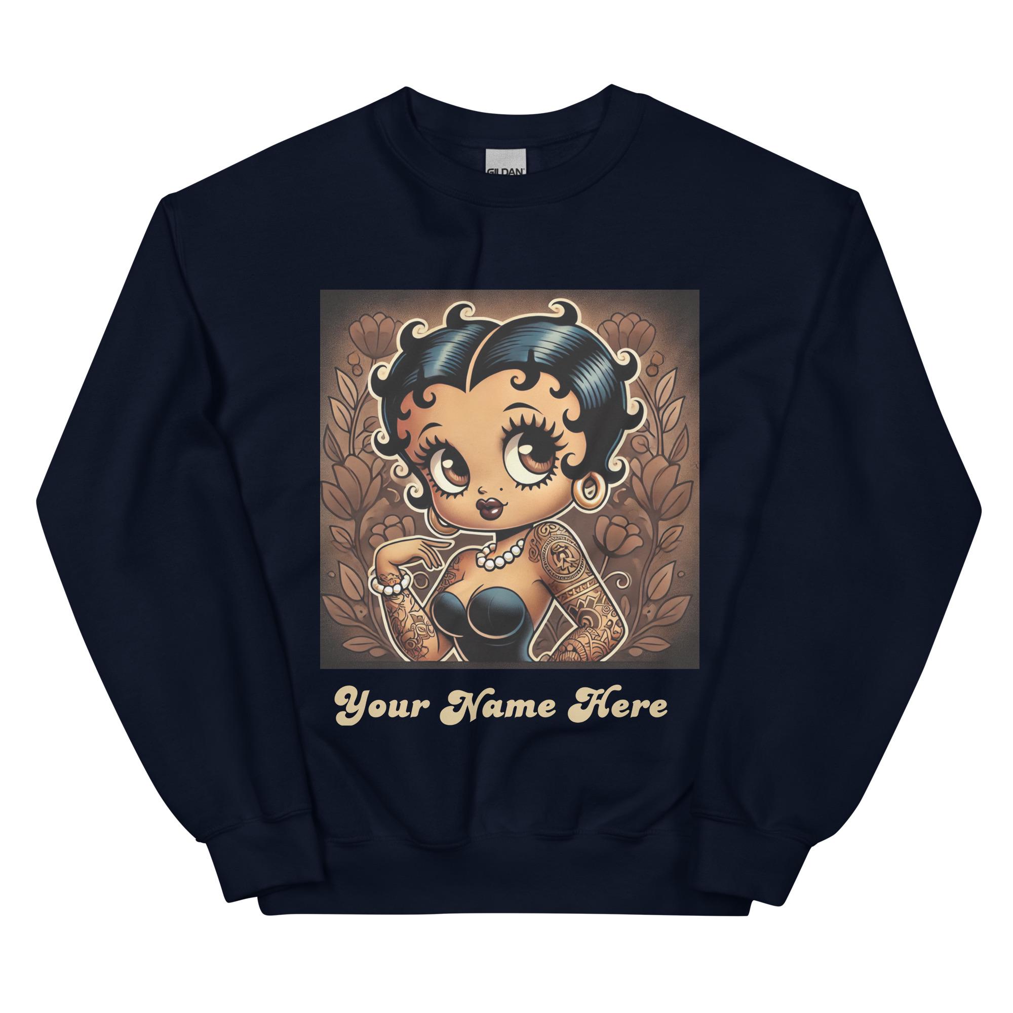 Vintage Betty Boop Sweatshirt - Etsy Vintage Betty Boop Sweatshirt - Etsy