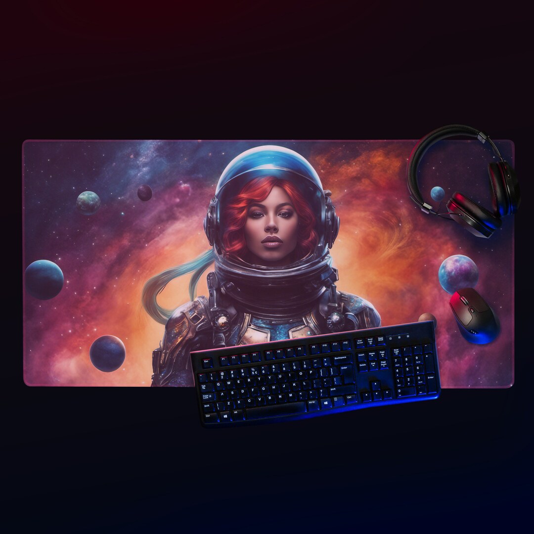 Galactic Goddess Gaming Mouse Pad - Etsy