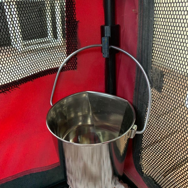 EliteField Soft Crate Water Bucket hook PEGT Pet Safe