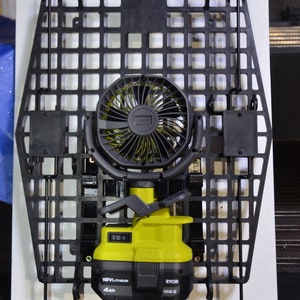 Locking-New-Ruffland Kennels Door RYOBI Fan Mount Color 18V Cordless 4 in. Clamp Fan(Small) PEGT Pet Safe
