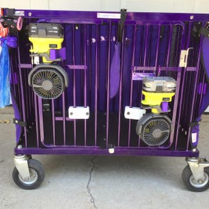 Best In Show-Ryobi Clamp Fan Mount- PEGT Pet Safe(Fits 1/2 poles)