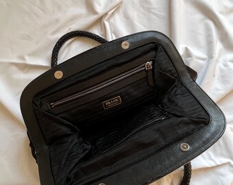 Vintage PRADA Handbag Vintage PRADA Bag 90s Prada Cloth Bag