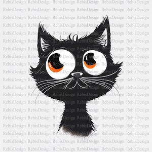 Cat Design - PNG File - PNG File - Digital Download - Sublimation - Cat - Cat Head - Kitten - Little Kitten