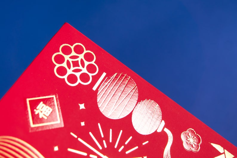 10 CNY Red Envelopes Year of the Rabbit 2023 Red Packet Hong Bao Lai Xi Angpao Malaysia image 4