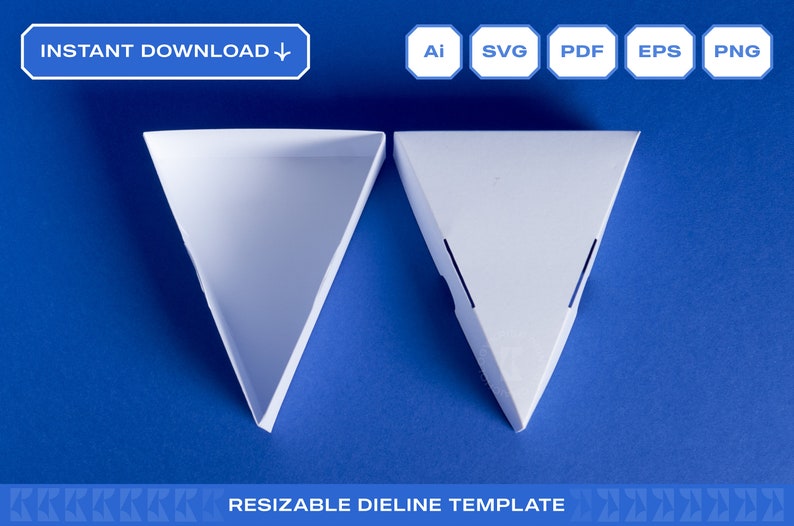 Pie Slice Box Template Favor Box Treat Box Gift Box SVG for Cricut