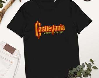 Castlevania T-Shirt | Konami Vampire Game | For Men & Women