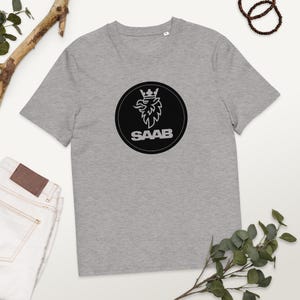 Saab Logo Shirt | Swedish Auto Engineering Tee | For Men & Women