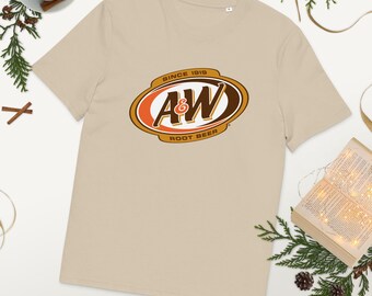 A&W Root Beer T-Shirt | Classic Soda Logo | For Men, Women
