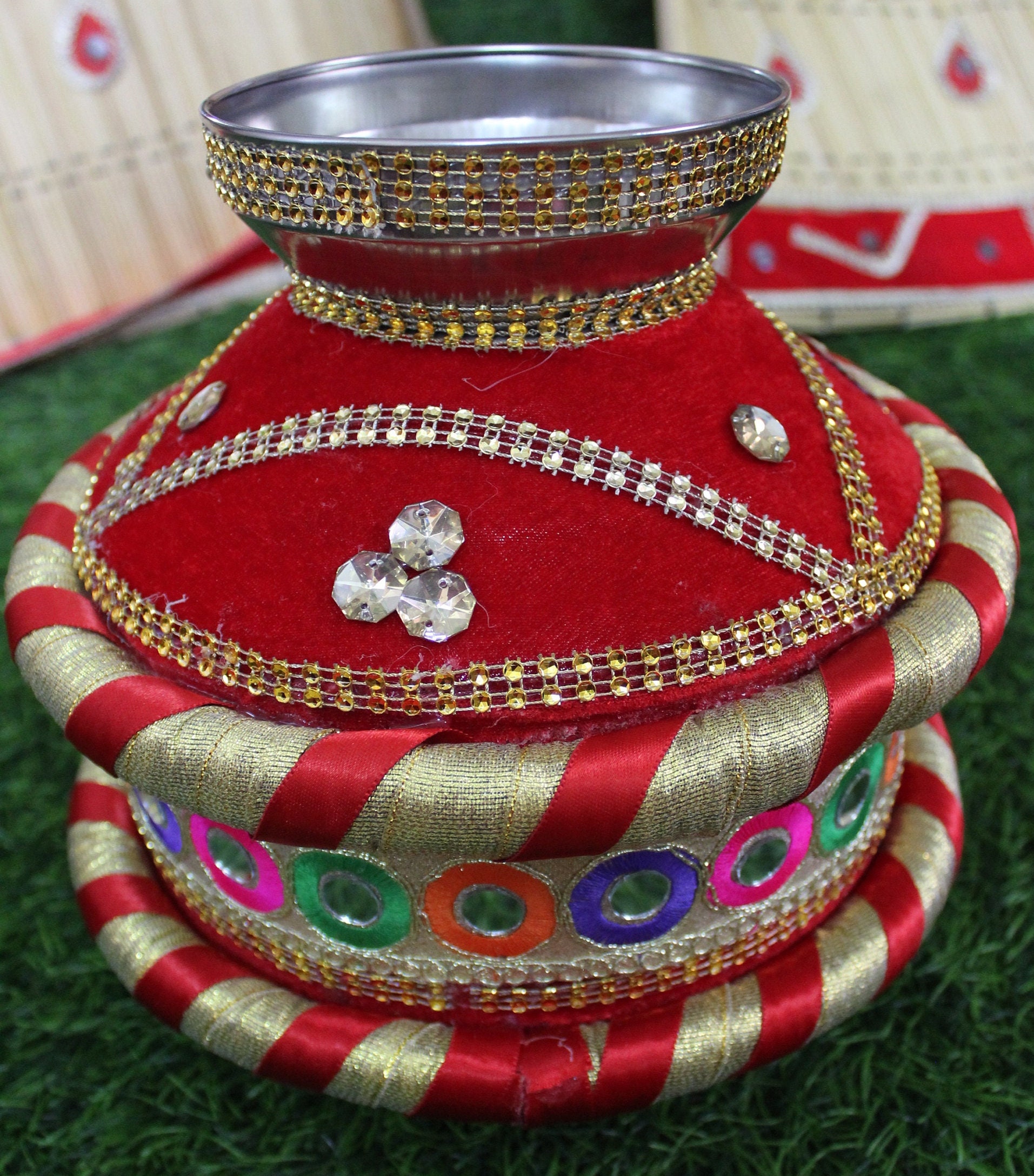 IWC Beautiful Decorative Ghara Gharoli Matka Matki Mammat Etsy