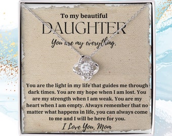 Mother Daughter Gift,  Bonus Daughter Gift, Step Daughter Gift, Gift from Mom, Sentimental Meaningful Gift, Badass Daughter, D100m2e