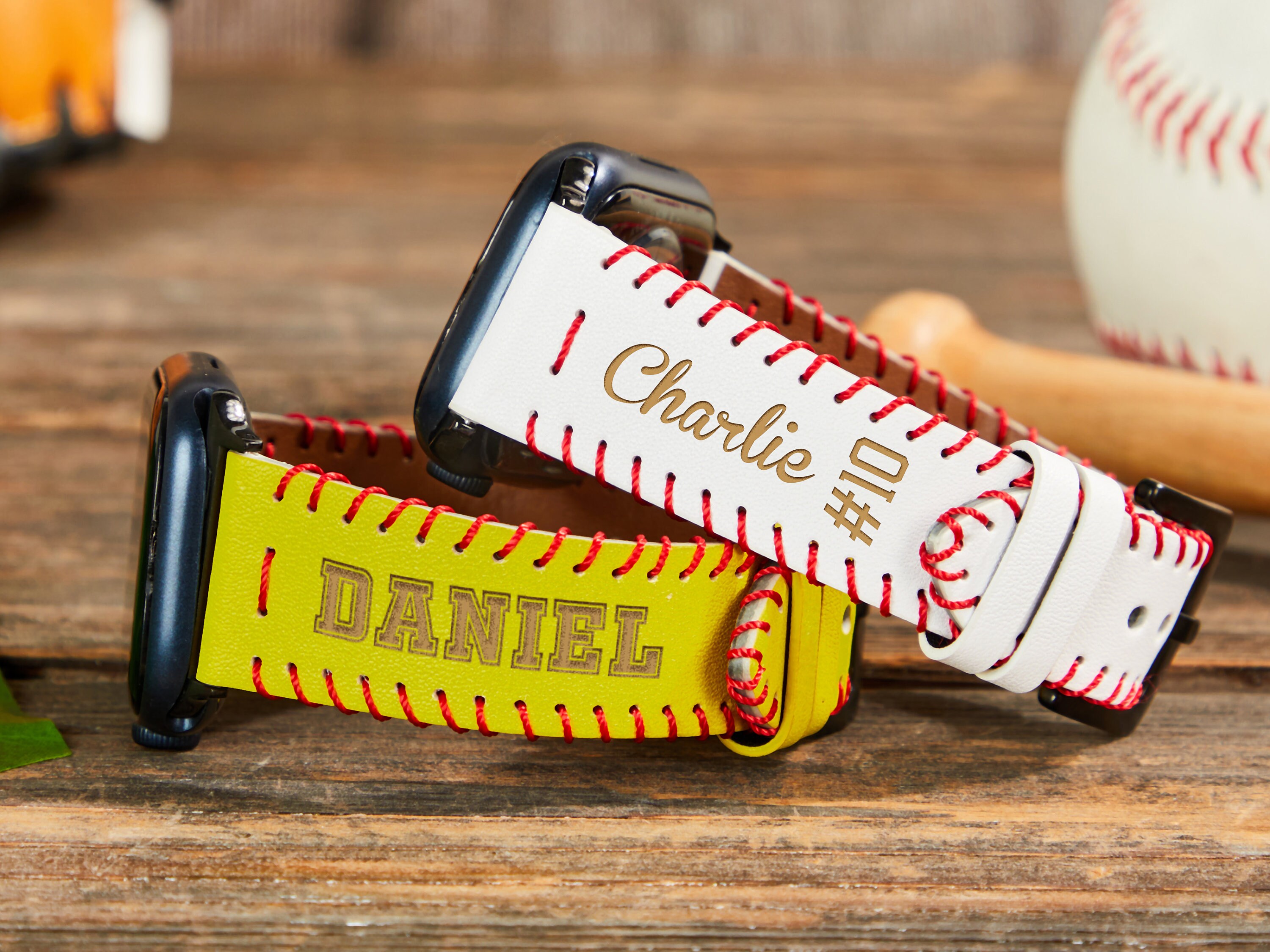 Baseball apple discount watch band