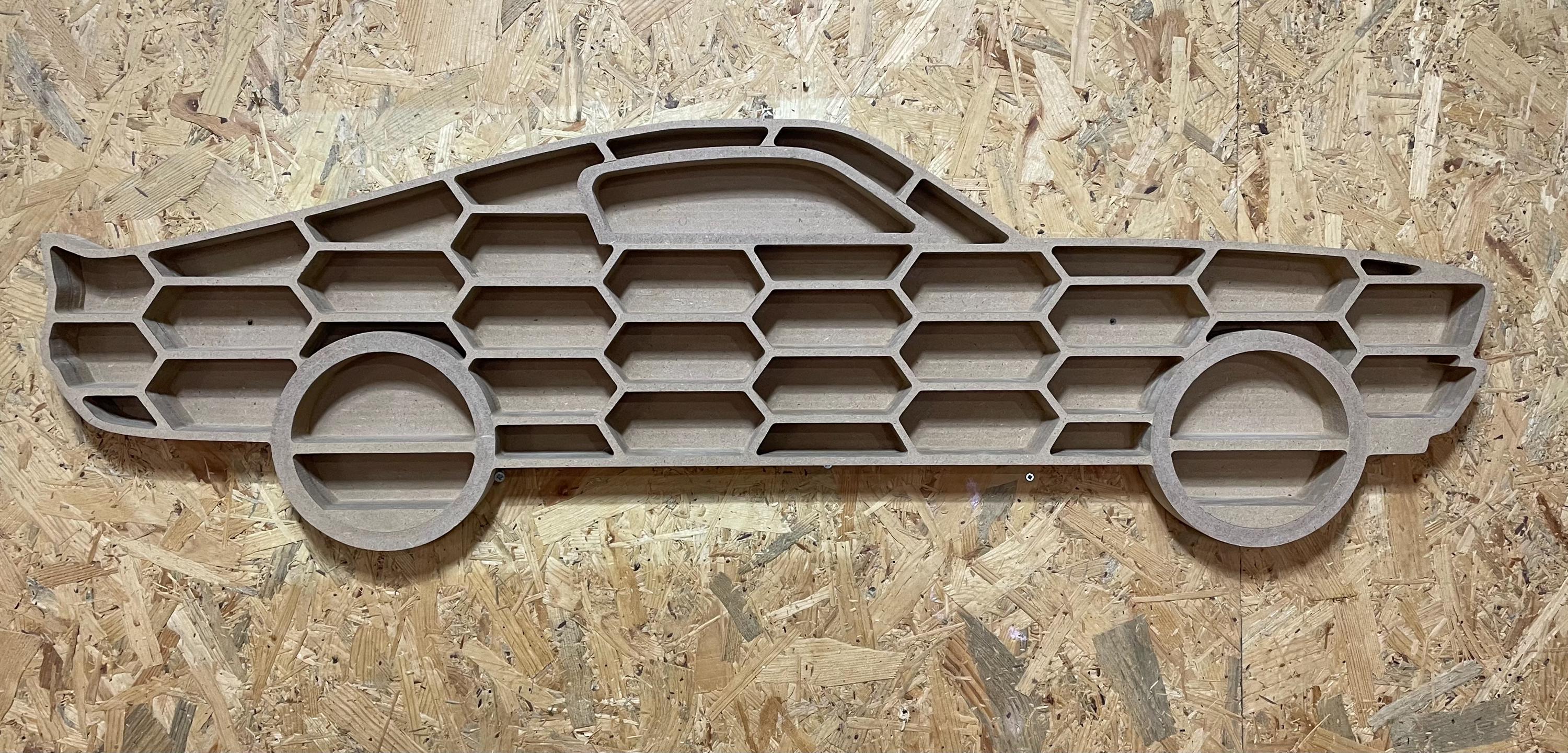 Hot Wheels Display Shelf /mustang Shelby 1967 Shaped Wall Rack for
