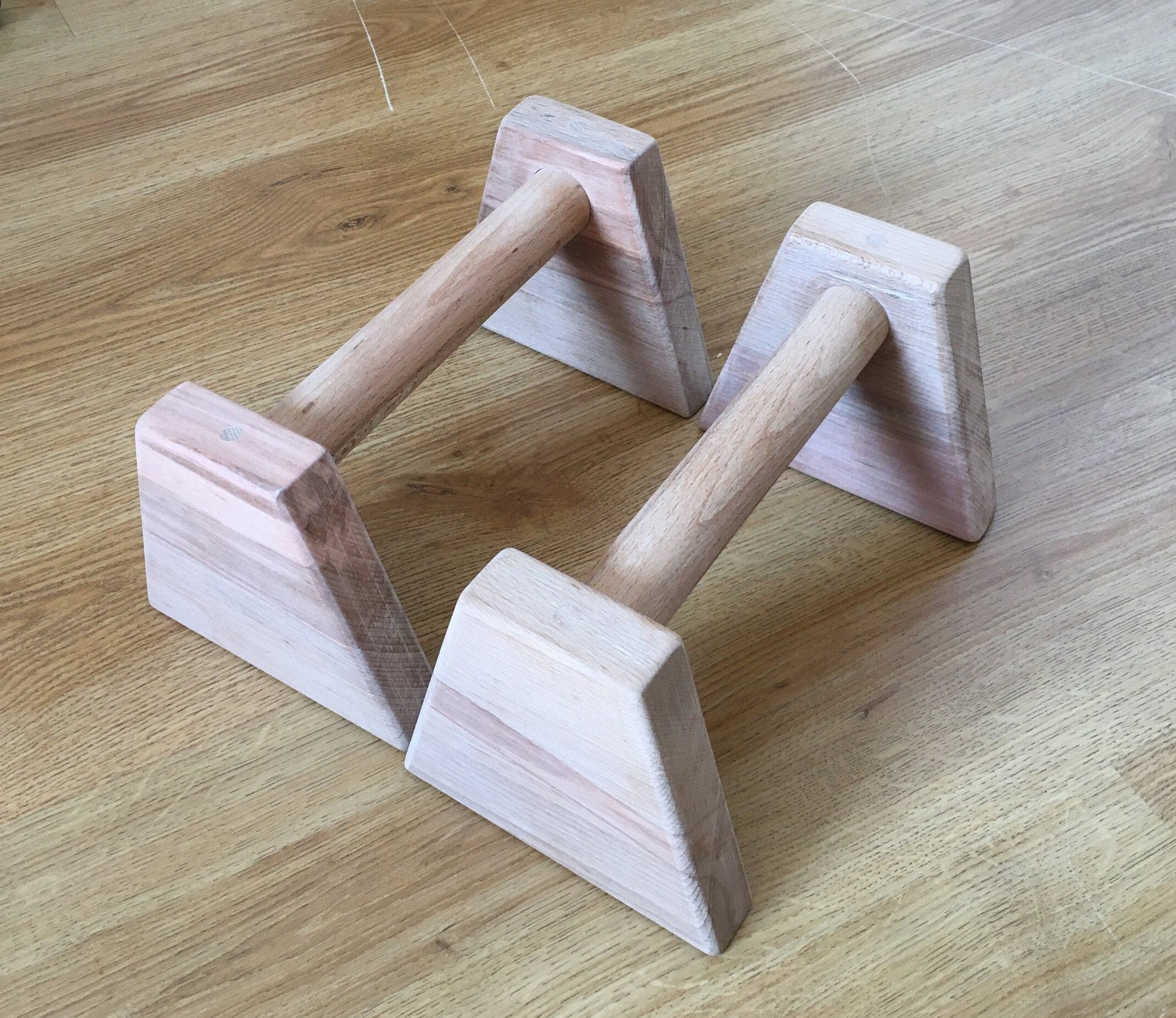 Barras push up madera sale