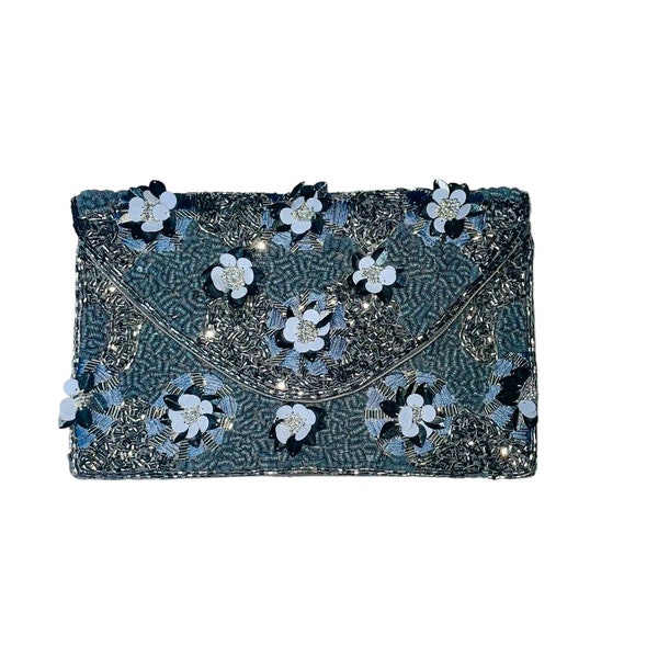 Floral Clutch Purse Etsy