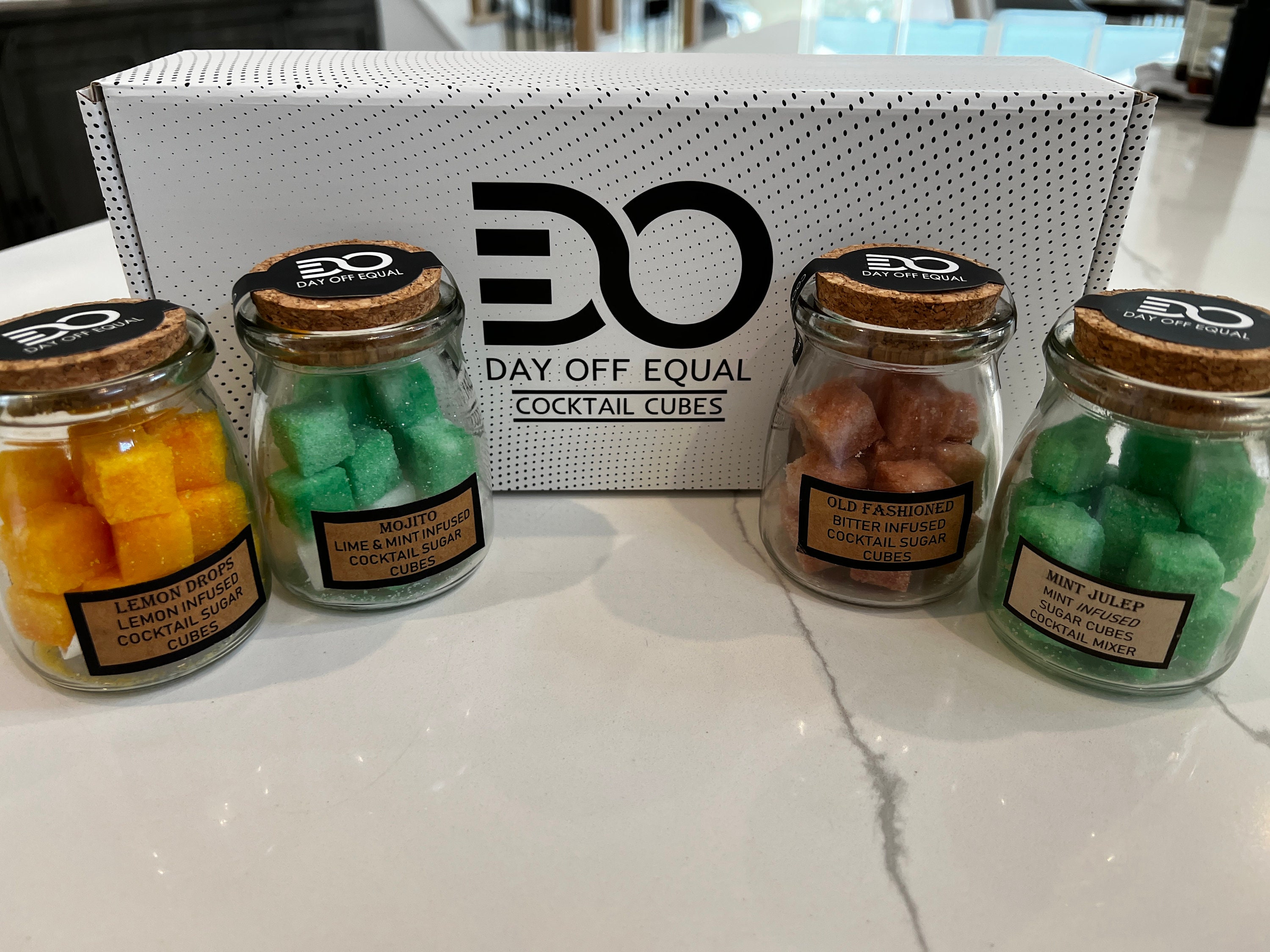 Party Pack of 3 Cocktail Infused Sugar Cubes Lemon Infused Etsy