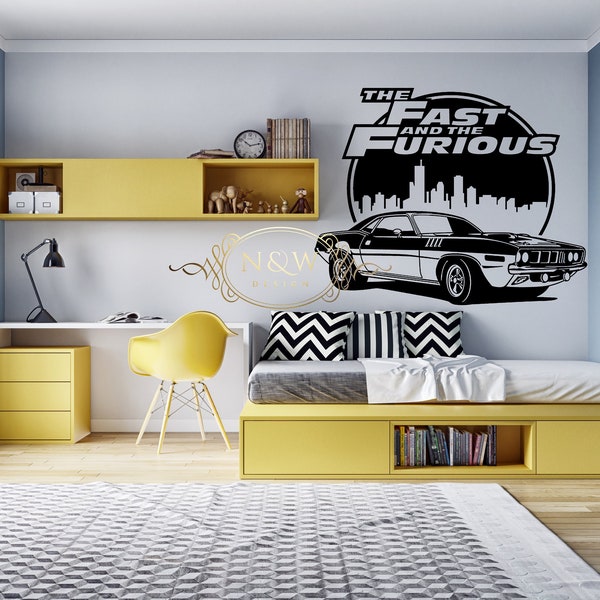 Fast And The Furious Car Decal Etsy fast-and-the-furious-car-decal-etsy