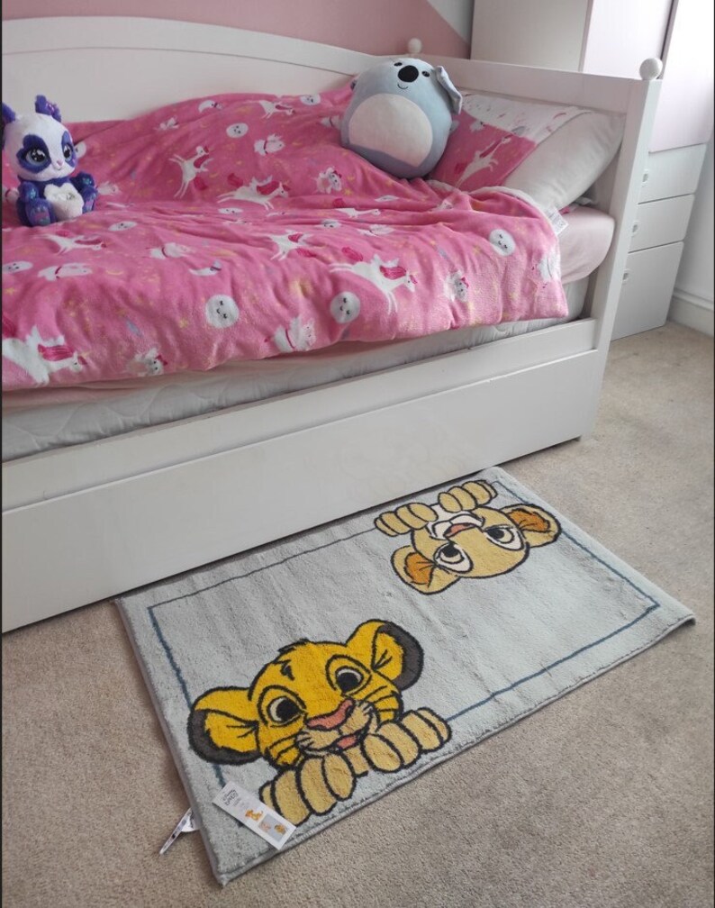 Disney the Lion King Kids Rug Baby Infant Nursey Bath Room 60 Etsy