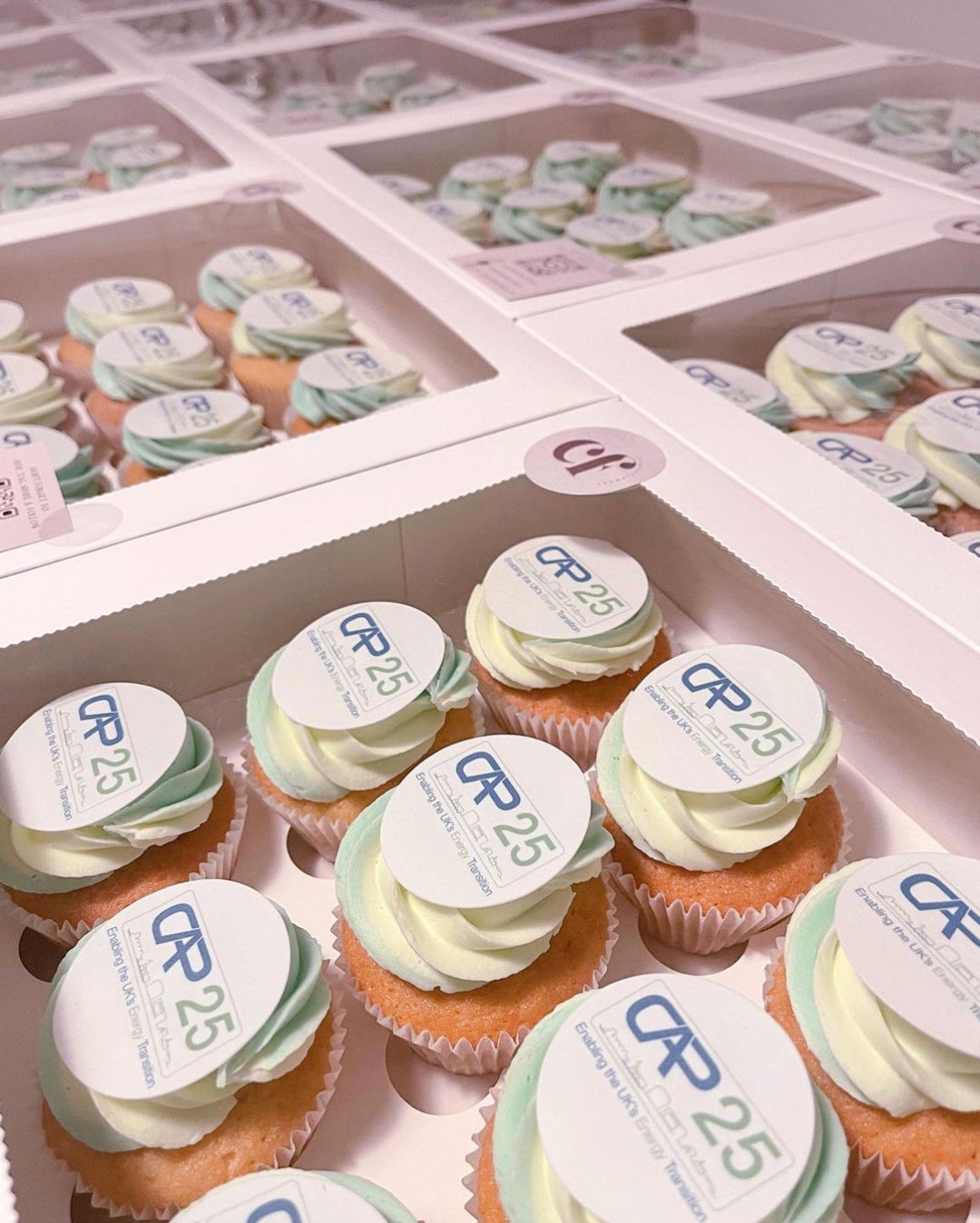 thumbnail image 2 of 12 Luxury Foreign Car Logo Edible Cupcake/Cookie Toppers – Handmade Wafer Paper 2 of 6