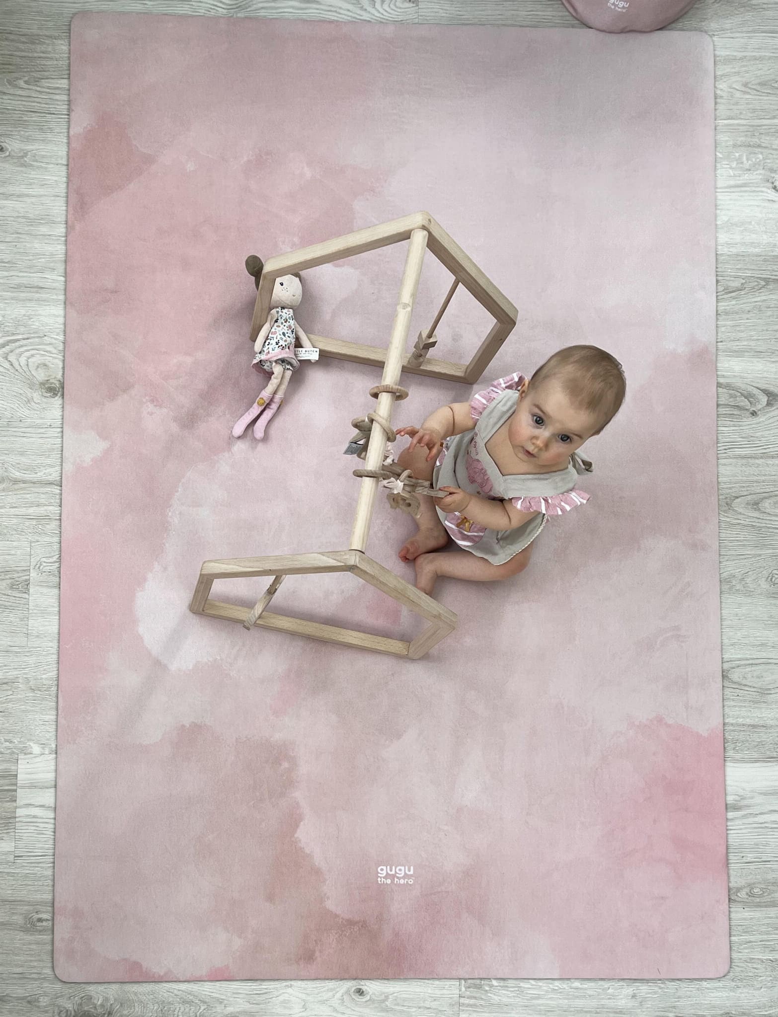 Natural rubber baby mat PRIME Candy Cloud Big