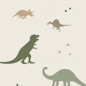 Natural rubber baby mat Dino World Big