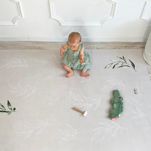 Natural rubber playmat Olive Garden Big