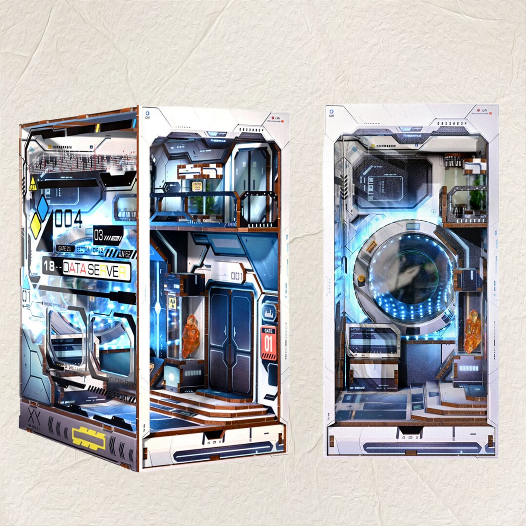 Interstellar Universe Book Nook Book Shelf Insert for Gifts Etsy UK