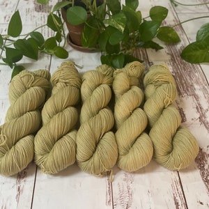 Yarn - Hand Dyed NON Superwash  Merino Nylon Sock/Fingering Yarn 437 yds - Anjou - Soft and Plump Yarn For Knitting, Crochet, Weaving