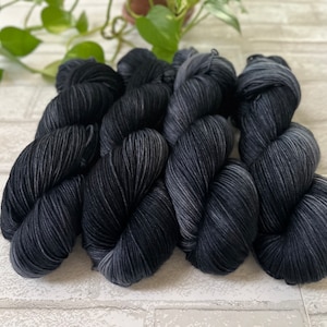 Yarn - Hand Dyed Sock/Fingering Yarn Superwash Merino 437 yds - Moondance- Ready To Ship - Free Shipping Available.