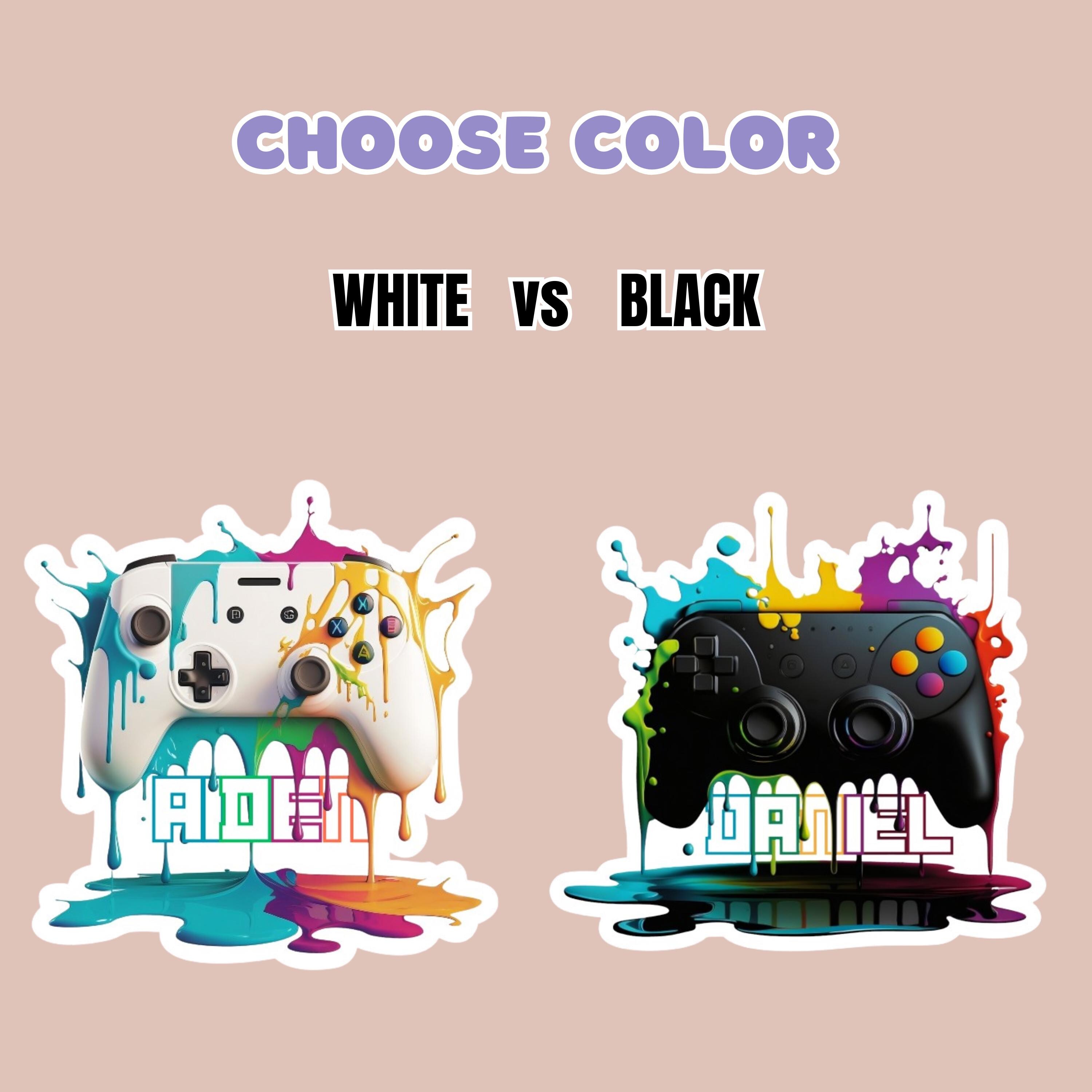 Personalized Game Controller Sticker, Custom Gamer Decal - Etsy