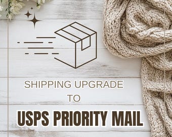 Upgrade to USPS Priority Shipping Label