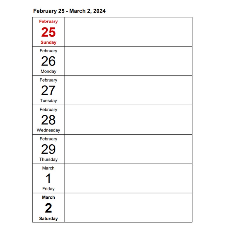 Weekkalender 2024 Portretdagen Verticaal afbeelding 9