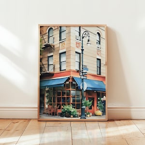 Manhattan Watercolor Art, Manhattan Wall Art, Manhattan Painting, Manhattan Artwork, Travel Poster Print, Manhattan Art Print, Home Decor