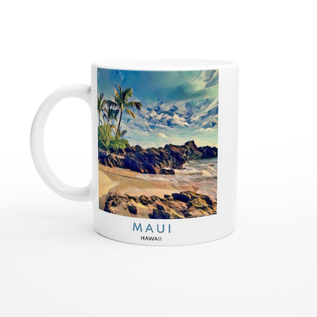 Maui Mug, Maui Gift, Moving to Maui, Hawaii, Coffee Mug, Going Away