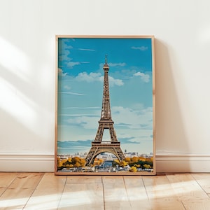 Paris Watercolor Art, Paris Wall Art, Bronx Painting, Paris Artwork, Travel Poster Print, Paris Art Print, Paris, Home Decor