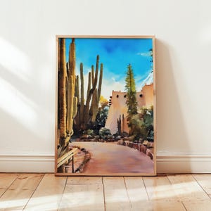 Phoenix Art Print, Phoenix Wall Art, Watercolor Art Painting, Phoenix Gift, Phoenix Poster, Travel Poster Print, Phoenix Artwork
