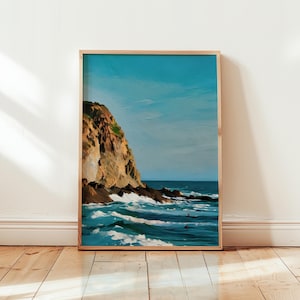 Dana Point Art Print, Dana Point Wall Art, Watercolor Art Painting, Dana Point Gift, Dana Point Poster, Travel Poster Print, Dana Point