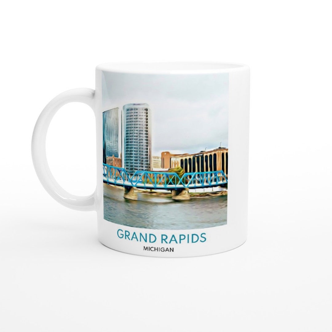 Grand Rapids Mug, Grand Rapids Gifts, Couples Gift, Birthday Gifts