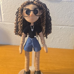 Custom handmade Coraline doll
