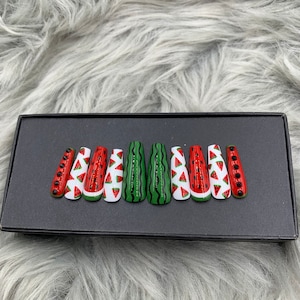 Watermelons press on nails - C112