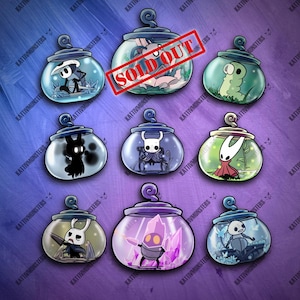 Stickers vinyle Hollow Knight - Collection collector