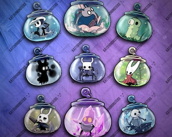 Hollow Knight Vinyl Stickers - The Collector's Collection
