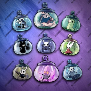 Stickers vinyle Hollow Knight - Collection collector