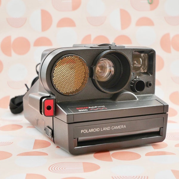 Polaroid Land Camera Sonar AutoFocus 5000 AF, guter Zustand, voll funktionsfähig