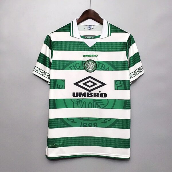 Brand New Celtic 1997 - 99 Home Football Shirt Jersey Retro Away Football Shirt Jersey Alle Erwachsenen Größen - Vintage - Scottish Premier - CFC